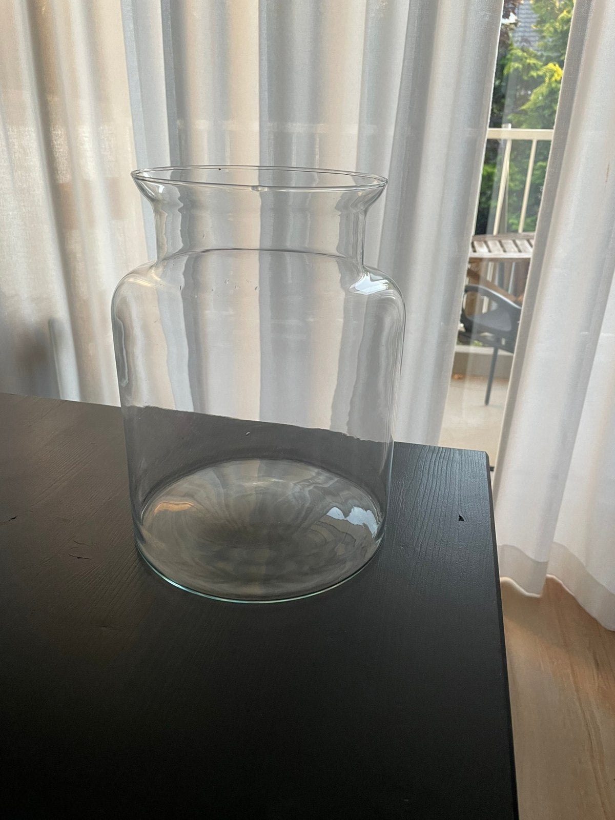 Grote glazen vaas, Ophalen, Zo goed als nieuw