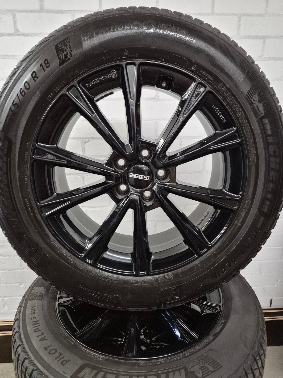 18 inch winterset Volvo XC60 Michelin pilot alpin 235-60-18, Auto-onderdelen, Banden en Velgen, Ophalen, 18 inch, Gebruikt, Banden en Velgen
