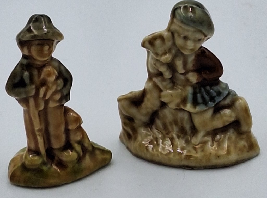2 Wade whimsies nursery rhymes Little boy blue, Tom the pipe, Ophalen of Verzenden, Zo goed als nieuw, Mens