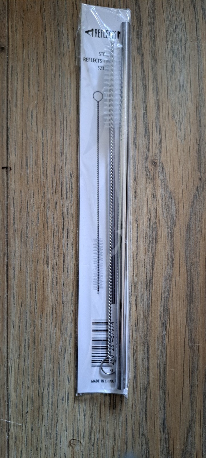 100 stuks roestvrijstalen rietjes + reinigingsborstel, Ophalen, Nieuw
