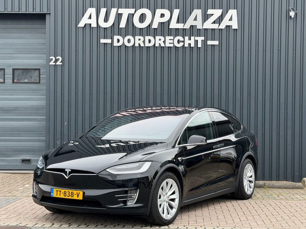 Tesla Model X 75D Base SOH 89.7%, Auto's, Tesla, Bedrijf, Te koop, Model X, 4x4, ABS, Achteruitrijcamera, Airbags, Airconditioning