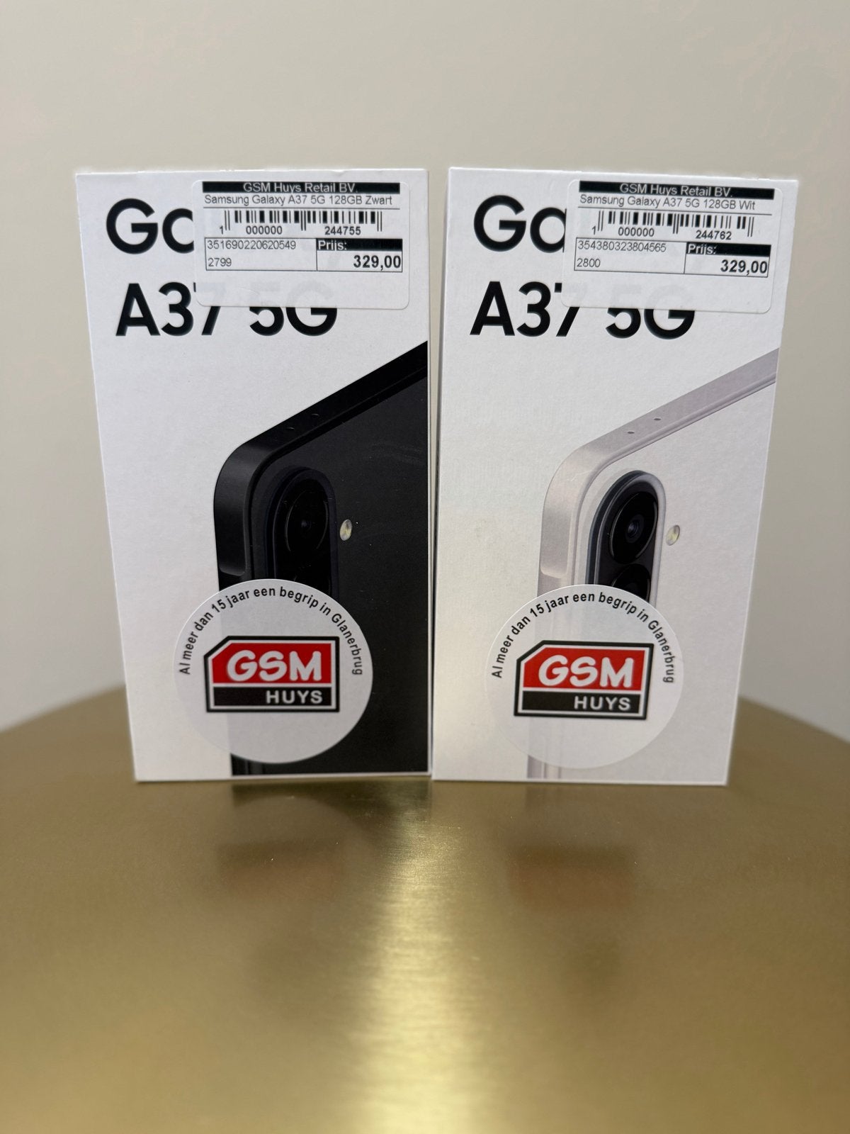 Samsung Galaxy A37 5G 128GB Nieuw - Zwart of Wit, Ophalen, Samsung, Overige kleuren, Winkel@gsmhuys.nl