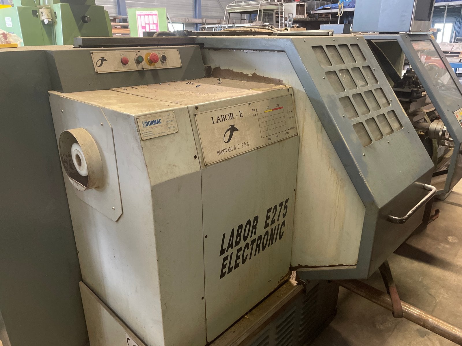 Dormac Labor E275 Elektronische Draaibank, Ophalen