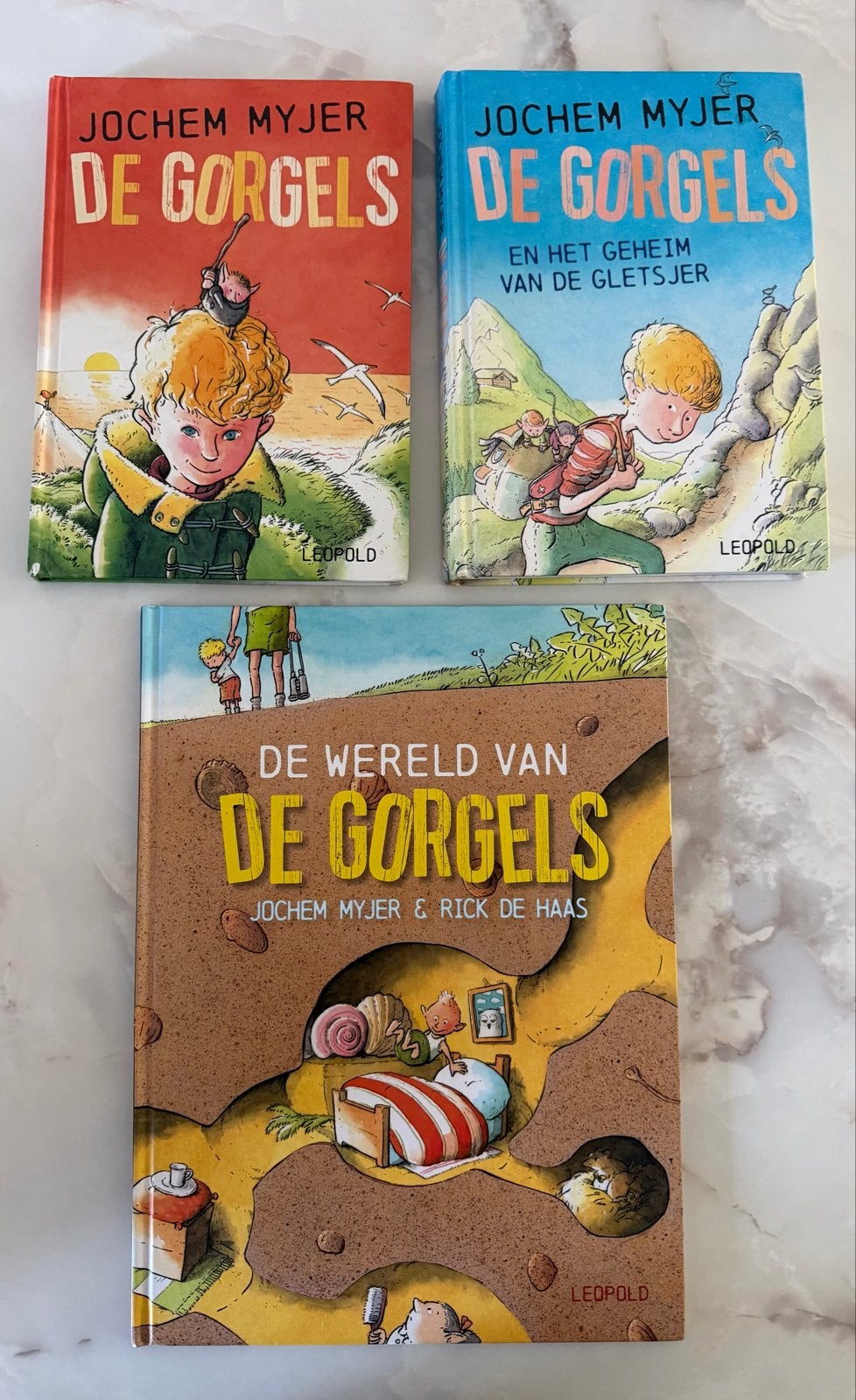 De Gorgels Boekenreeks - Jochem Myjer (3 boeken), Ophalen of Verzenden, Gelezen, Fictie algemeen