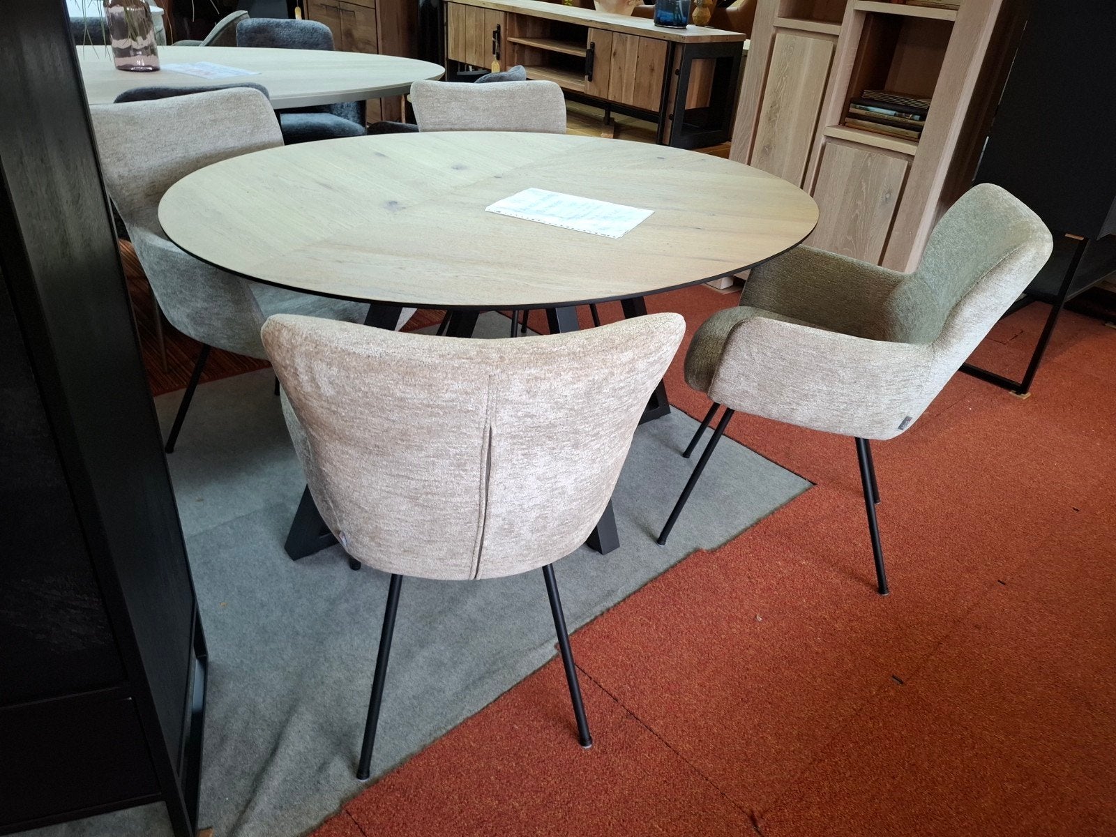 4 Nieuwe Armleuning stoelen, Champagne, Sage van Xooon, Ophalen, Wit, Nieuw, Vier