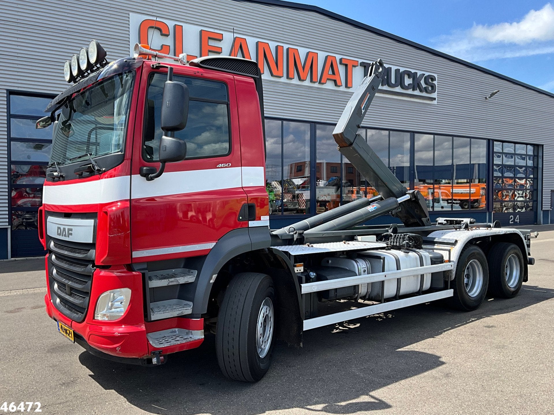 DAF FAS CF 460 Euro 6 VDL 25 Ton haakarmsysteem (bj 2016), Euro 6, Origineel Nederlands, 464 pk, 2 stoelen