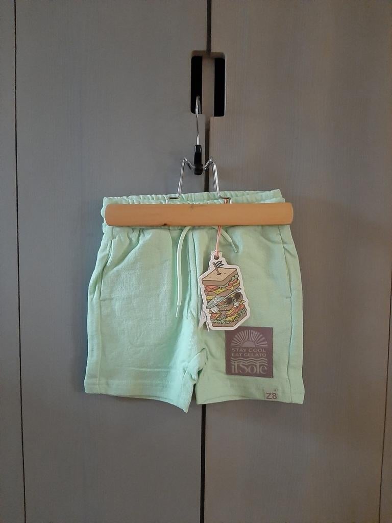 Z8 Caylen Textured Shorts broek maat 104 nieuw!, Broek, Z8, Nieuw, Ophalen of Verzenden