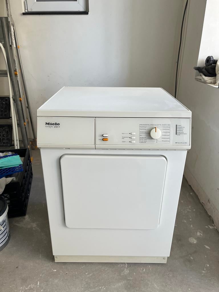 Miele Wasdroger Novotronic T430 - Gratis af te halen, Ophalen, 6 tot 8 kg, Gebruikt, Luchtafvoer