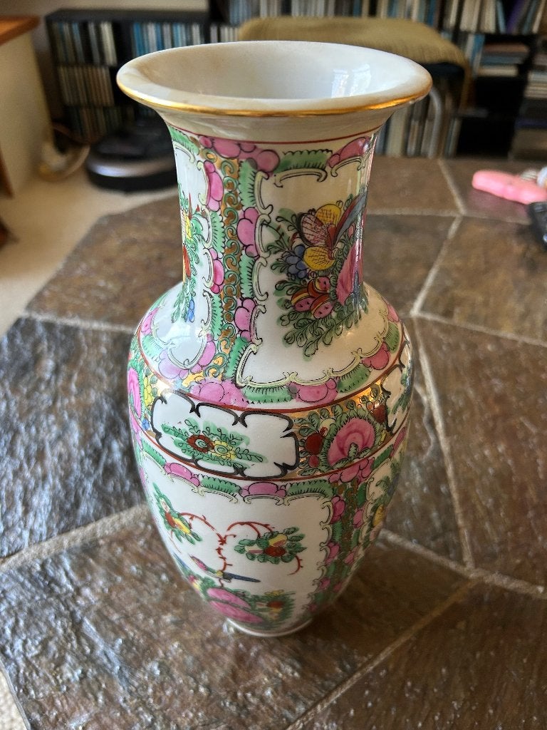 Chinese Famille Rose Vaas, Antiek en Kunst, Ophalen