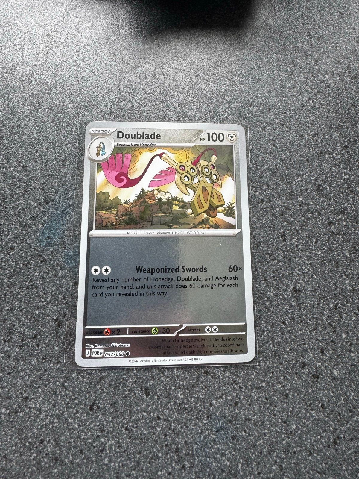 Doublade 057/088 Perfect Order (Reverse Holo), Verzenden, Zo goed als nieuw, Losse kaart, Foil