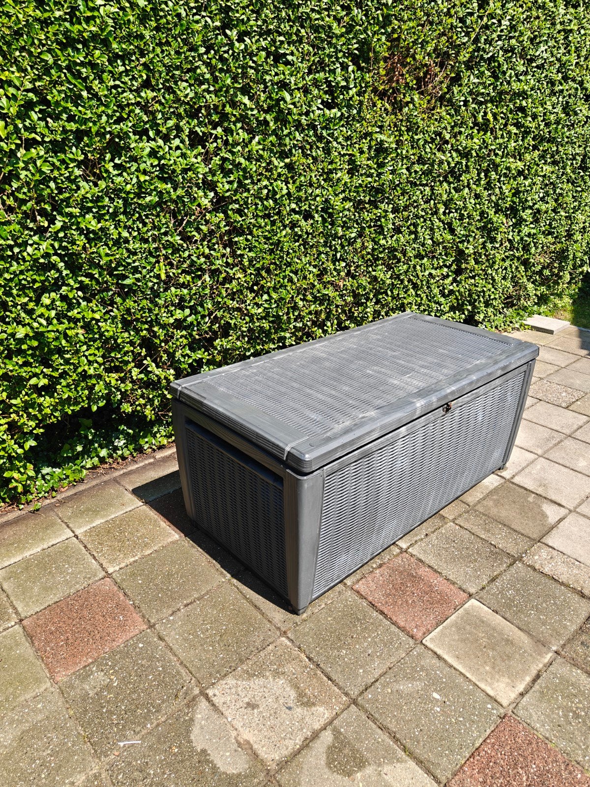 Ruime kunststof opbergbox voor buiten KETER, Ophalen, Gebruikt, Kunststof, Overige typen