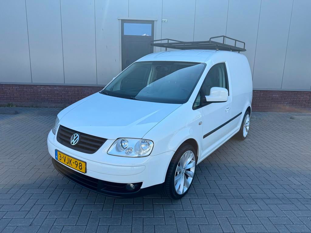 Volkswagen Caddy 1.9 TDI BlueMotion 211.000 NAP AIRCO WIT 20, Voorwielaandrijving, 1370 kg, 4 cilinders, Volkswagen