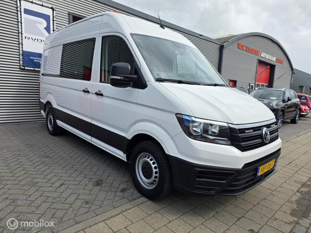 Volkswagen Crafter 35 2.0 TDI L3H3 140PK✅Camera✅standkac, Auto's, Bestelauto's, Euro 6, 4 cilinders, Lichtsensor, Volkswagen