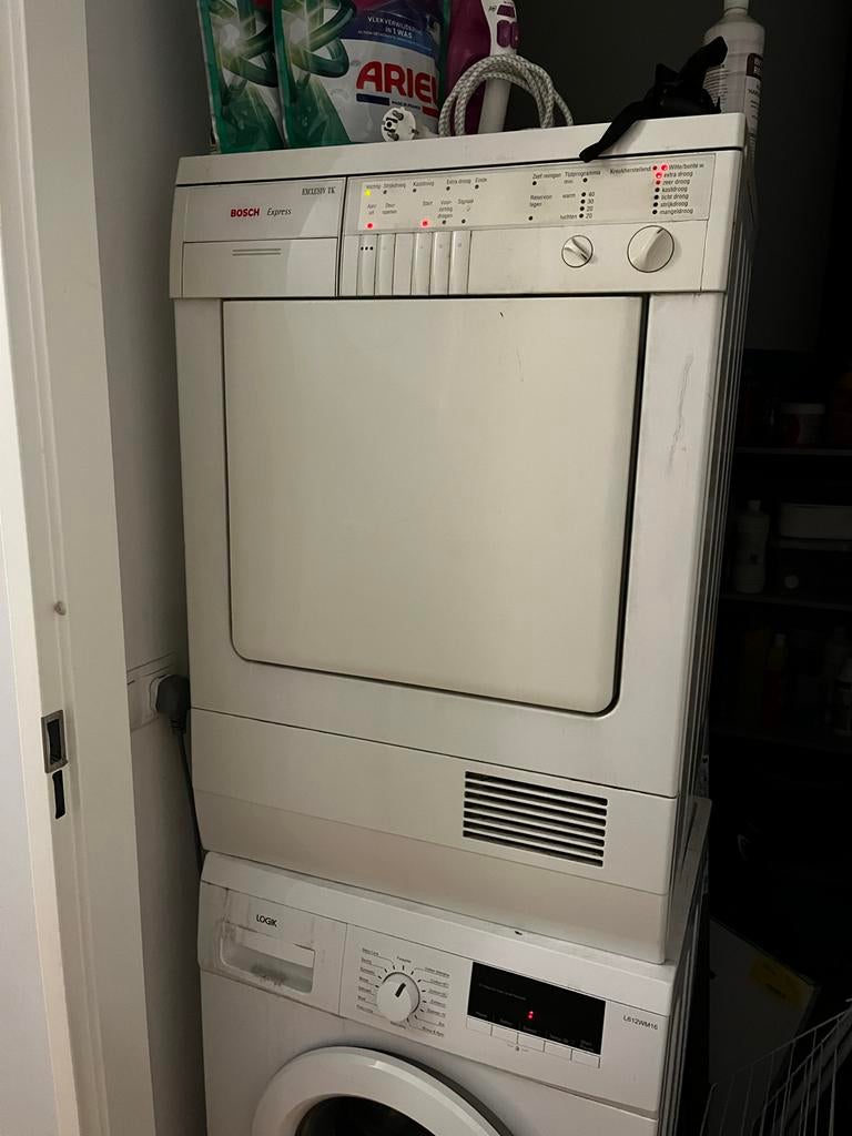 Bosch Exclusiv TK Droger - Gebruikt, Witgoed en Apparatuur, Wasdrogers, Ophalen, 6 tot 8 kg, Gebruikt, Voorlader