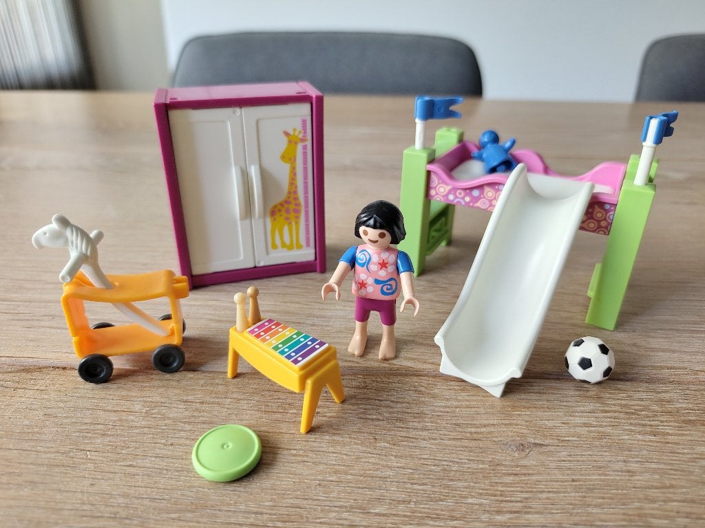 Playmobil City life Kinderkamer met hoogslaper - 5579, Complete set, Ophalen of Verzenden, Zo goed als nieuw, City life