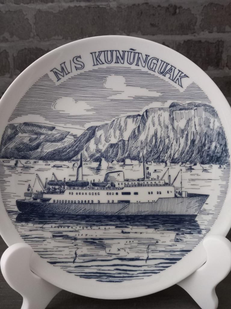 Unieke set Vintage Groenland Scheepsborden(1964/1968)# Nieuw, Ophalen of Verzenden