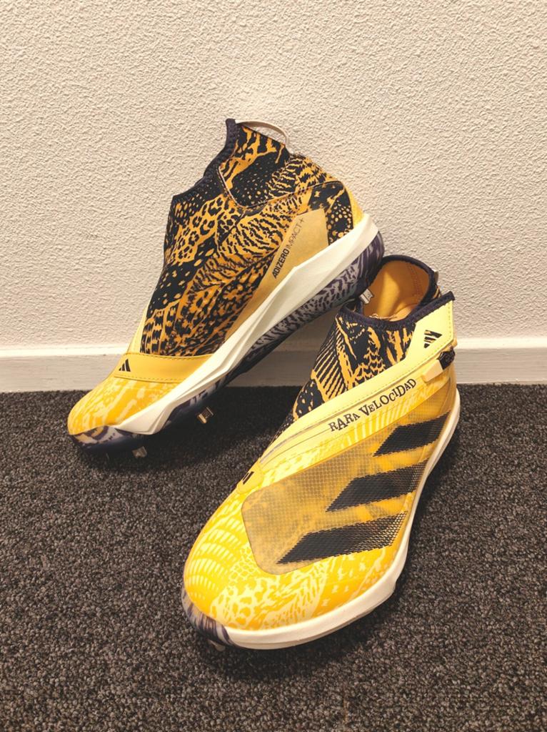 Adidas honkbalschoenen, in maat 42 (US -8,5), Sport en Fitness, Honkbal en Softbal, Ophalen of Verzenden, Nieuw, Honkbal, Schoenen