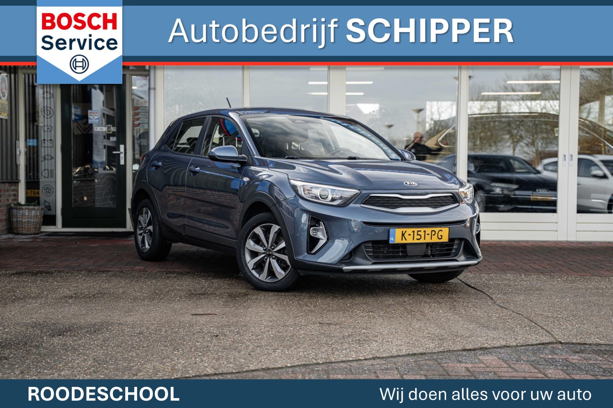 Kia Stonic 1.0 T-GDi MHEV ComfortLine, Auto's, Voorwielaandrijving, 12 maanden, Euro 6, Blauw