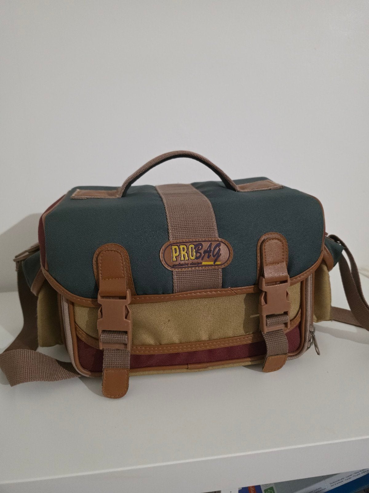 Vintage ProBag Cameratas | Prachtige Retro Look!, Audio, Tv en Foto, Fotografie | Fototassen, Overige merken, Gebruikt, Overige kleuren
