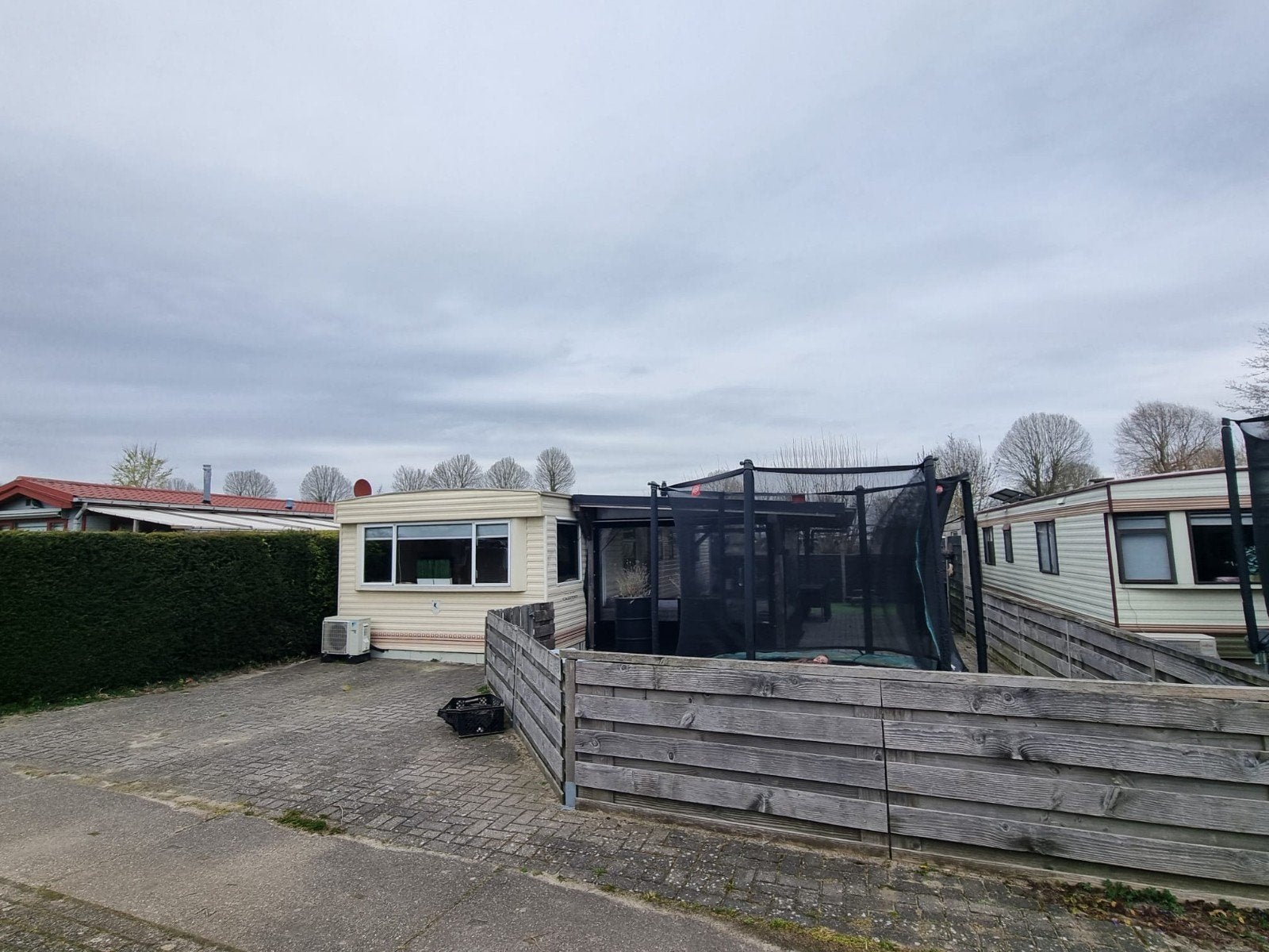 Stacaravan 3 slaapkamers airco, Caravans en Kamperen, Stacaravans
