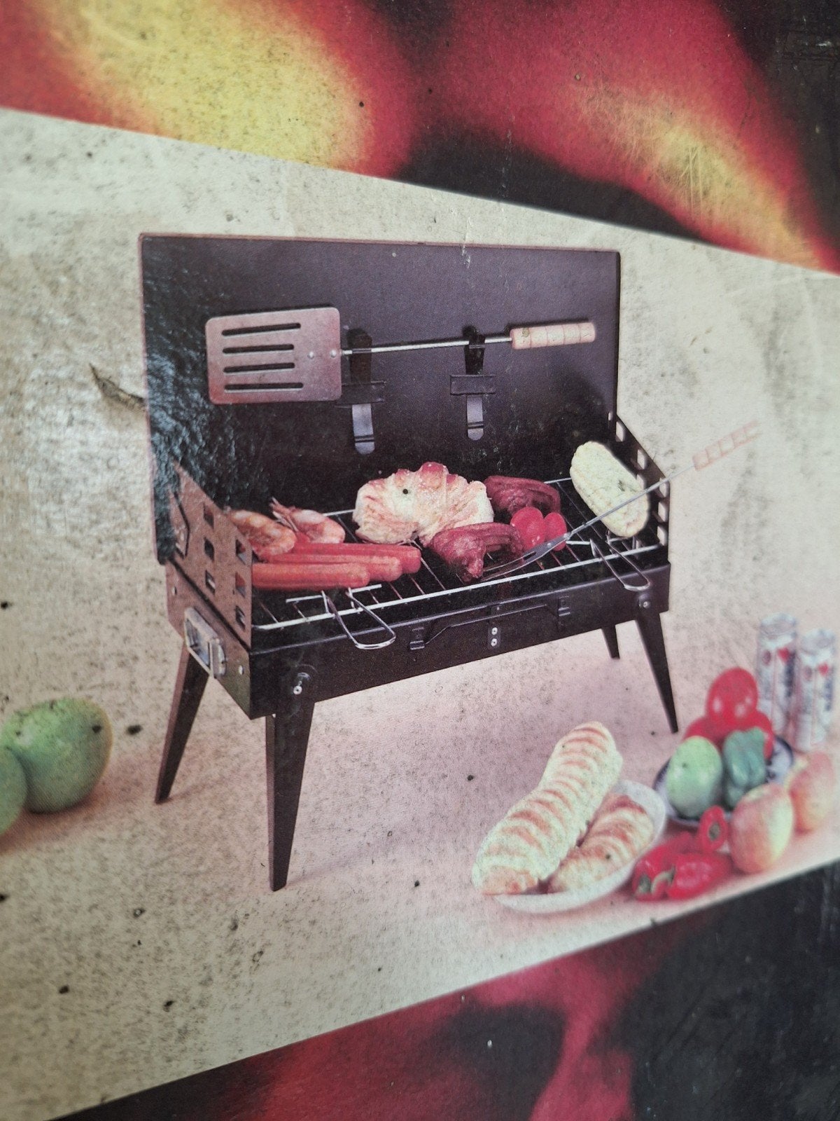Handy BBQ Kofferbarbecue - Compact en Draagbaar, Ophalen, Nieuw, Handy BBQ