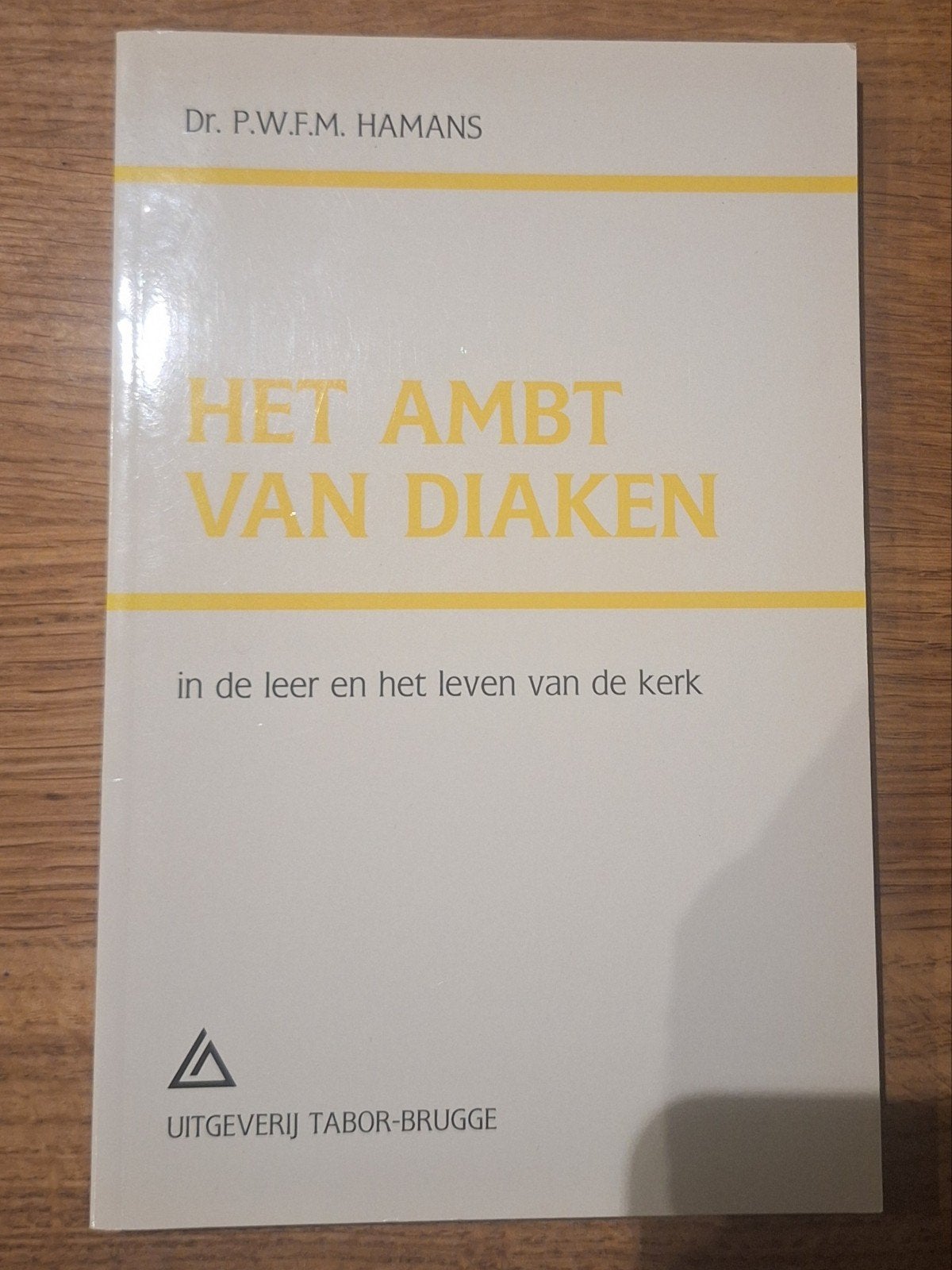 Het Ambt van Diaken - Dr. P.W.F.M. Hamans, Ophalen of Verzenden, Zo goed als nieuw
