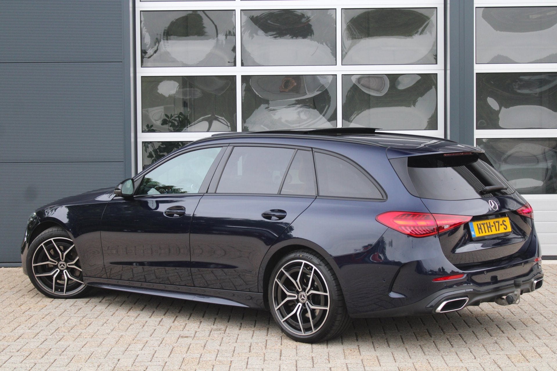 Mercedes-Benz C-klasse Estate 300 d 265pk AMG Line | Pano |, Auto's, Automaat, Achterwielaandrijving, Euro 6, 4 cilinders
