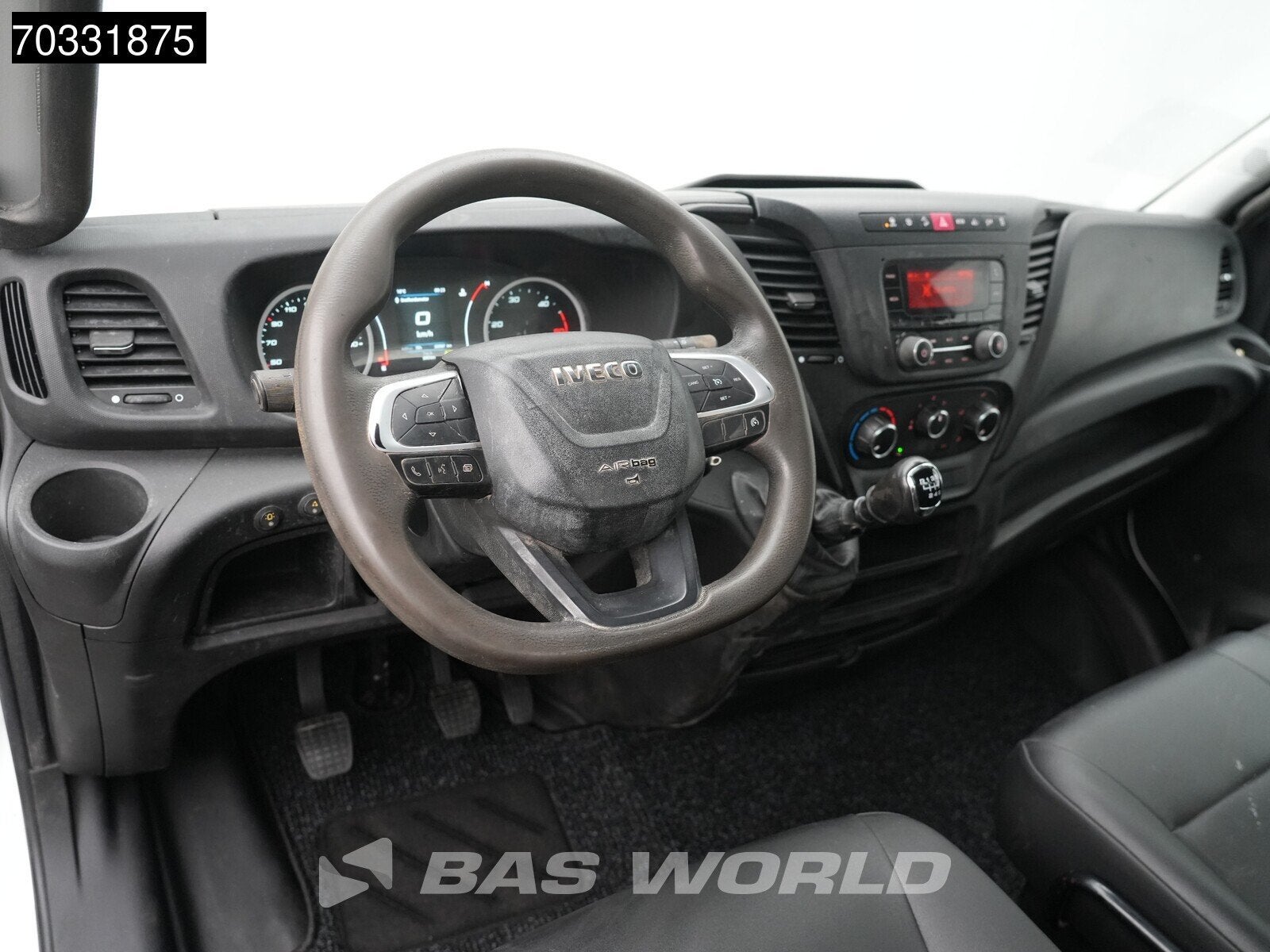 Iveco Daily 35C16 3.0L Kipper met Kist Dubbellucht 3,5t Trek, Auto's, Stof, Gebruikt, Euro 6, Iveco