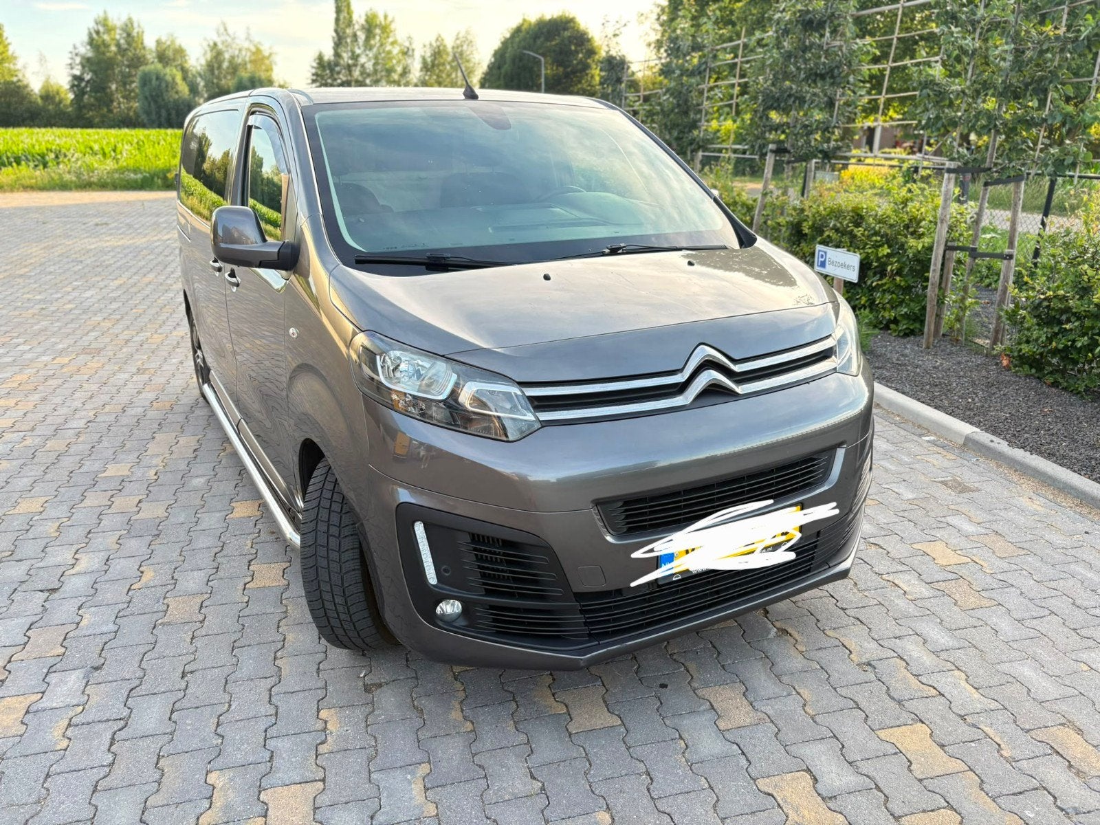 Citroën Jumpy GB M 2.0 Bluehdi 180PK S&S Eat6 3-zits 2016, Auto's, Stof, Zwart, 4 cilinders, Origineel Nederlands