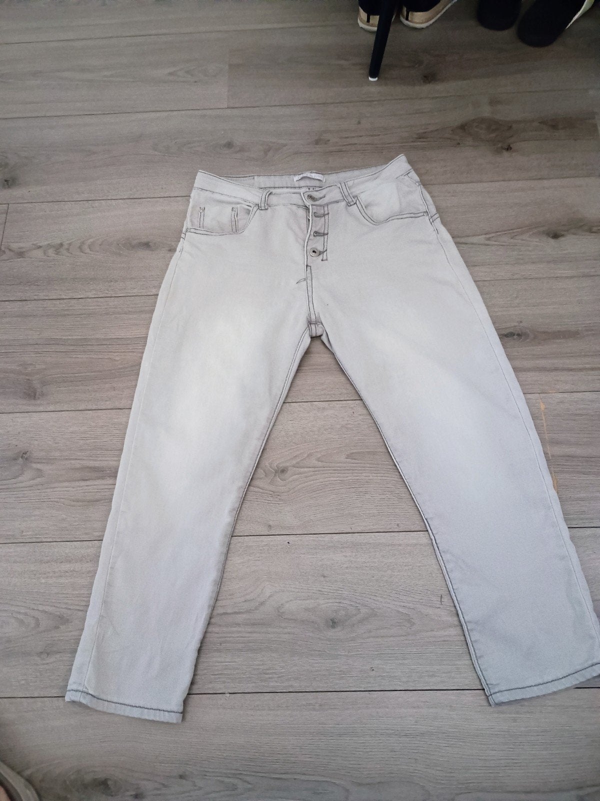 Place du Jour Jeans driekwart broek- Maat 36, Place du Jour, Overige kleuren, Ophalen of Verzenden, Zo goed als nieuw