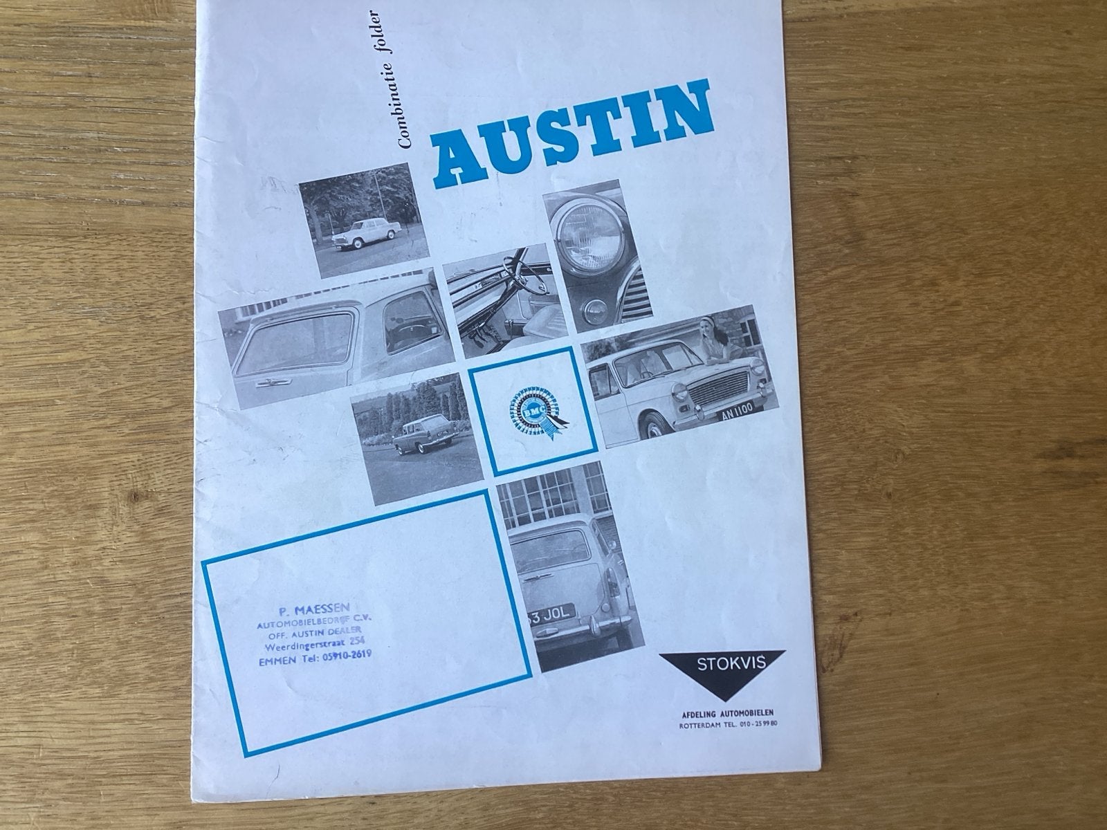 Austin Combinatie folder - Diverse modellen, Ophalen of Verzenden, Gelezen