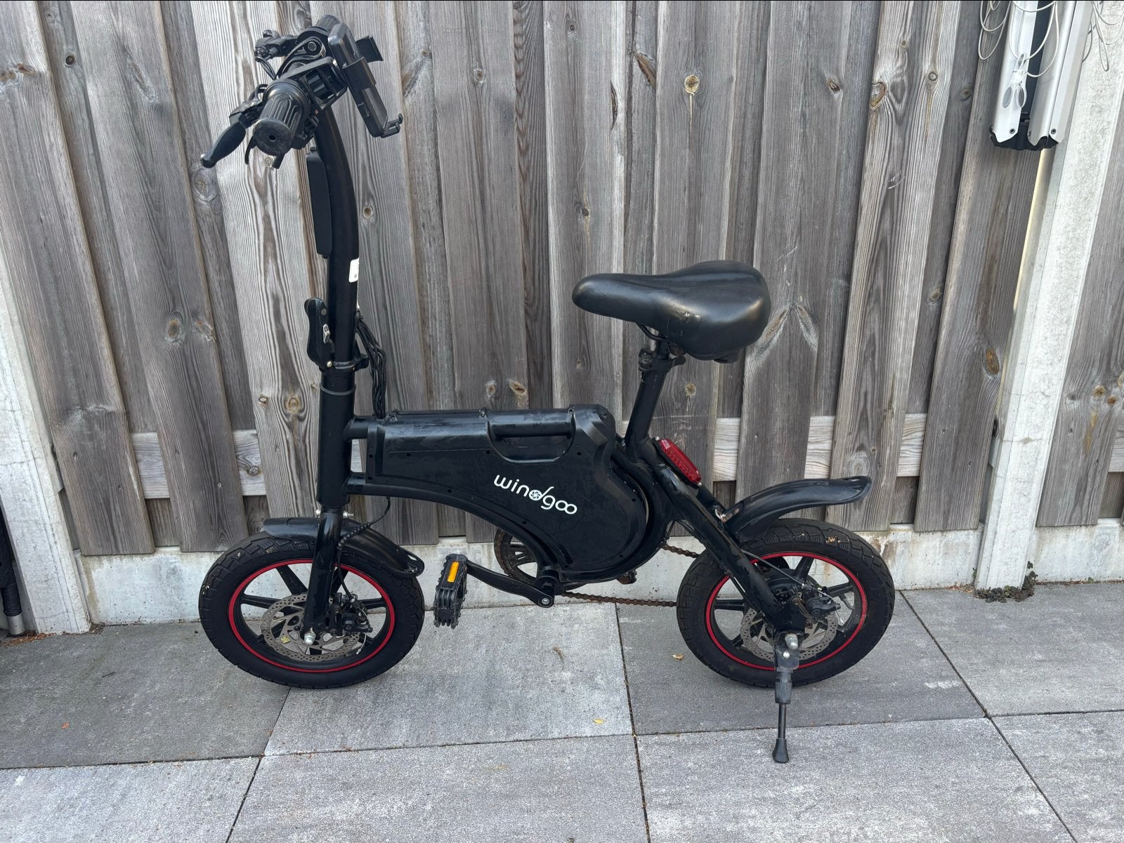 Windgoo B5 elektrische fiets - opvouwbaar- opknapper, Minder dan 30 km per accu, Gebruikt, Minder dan 47 cm, Ophalen