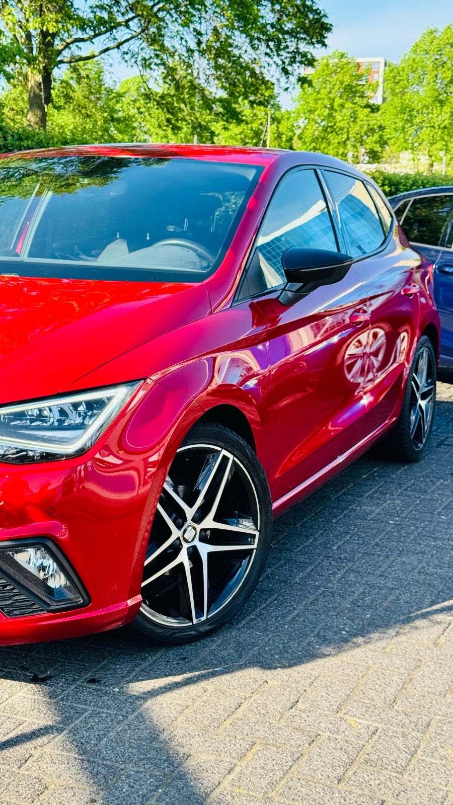 Seat Ibiza 1.0 Ecotsi 95pk 2020 Rood, Auto's, Voorwielaandrijving, 40 €/maand, 95 pk, Ibiza