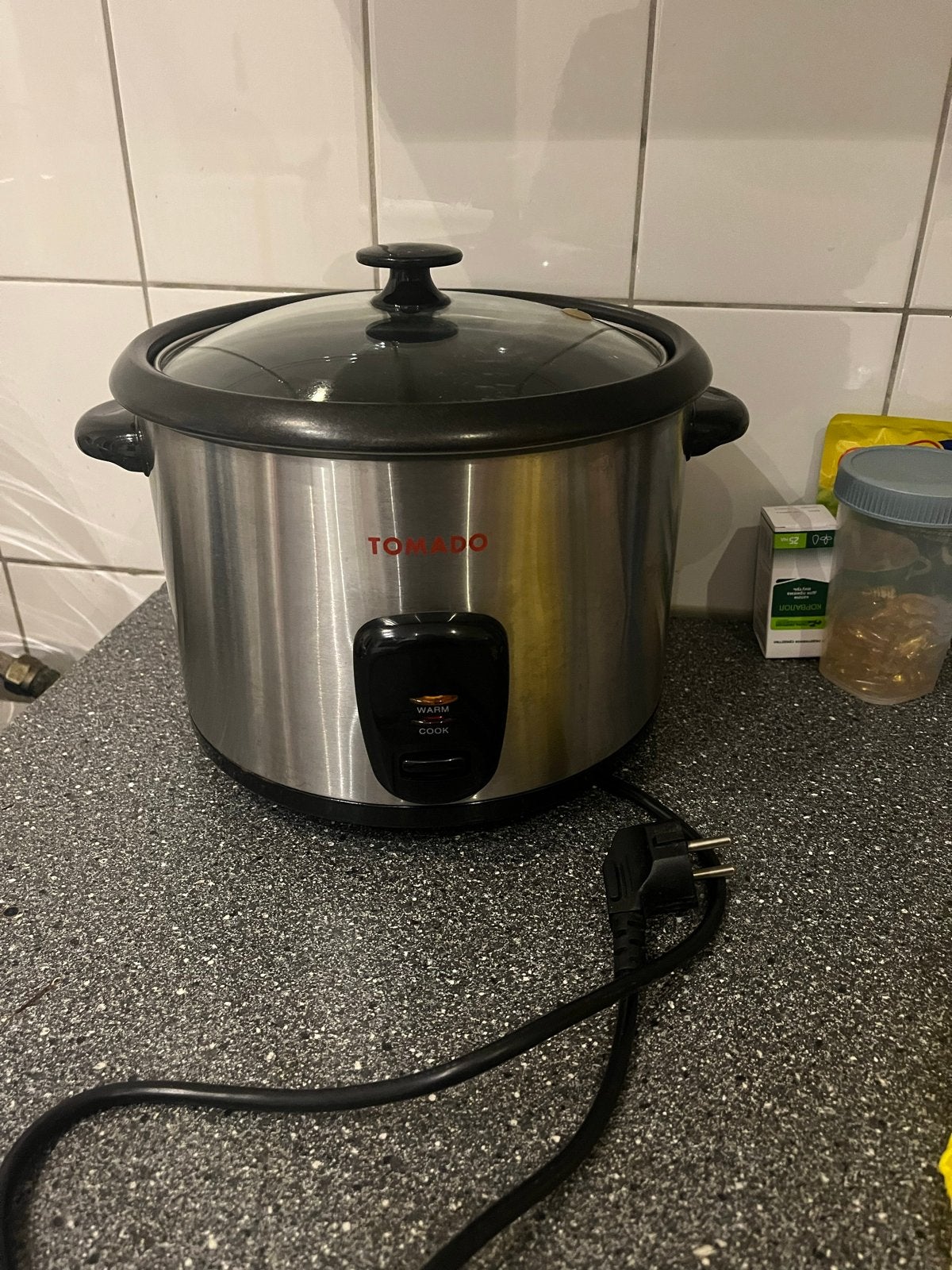 Tornado rijstkoker - 1.8L, 10 cups, Ophalen of Verzenden, Gebruikt