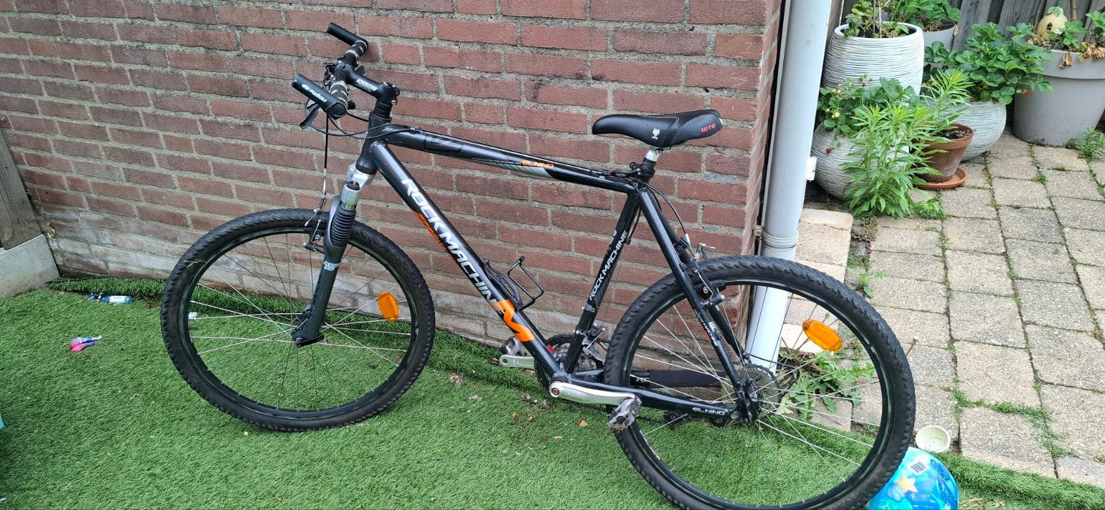 Rock Machine Mountainbike - Zwart, Gebruikt, Fietsen en Brommers, Ophalen of Verzenden