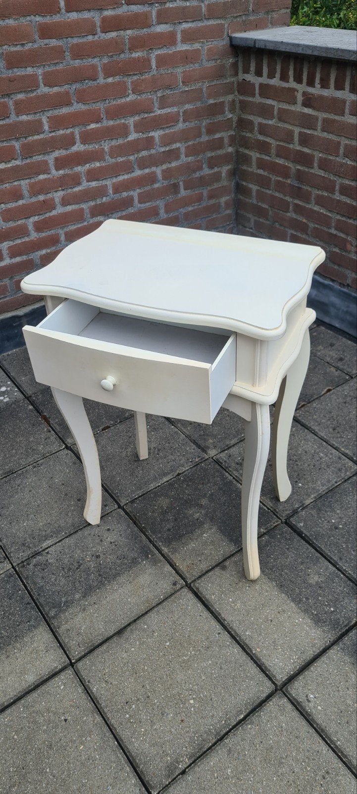 Bijzettafel met lade - opknapper, Ophalen