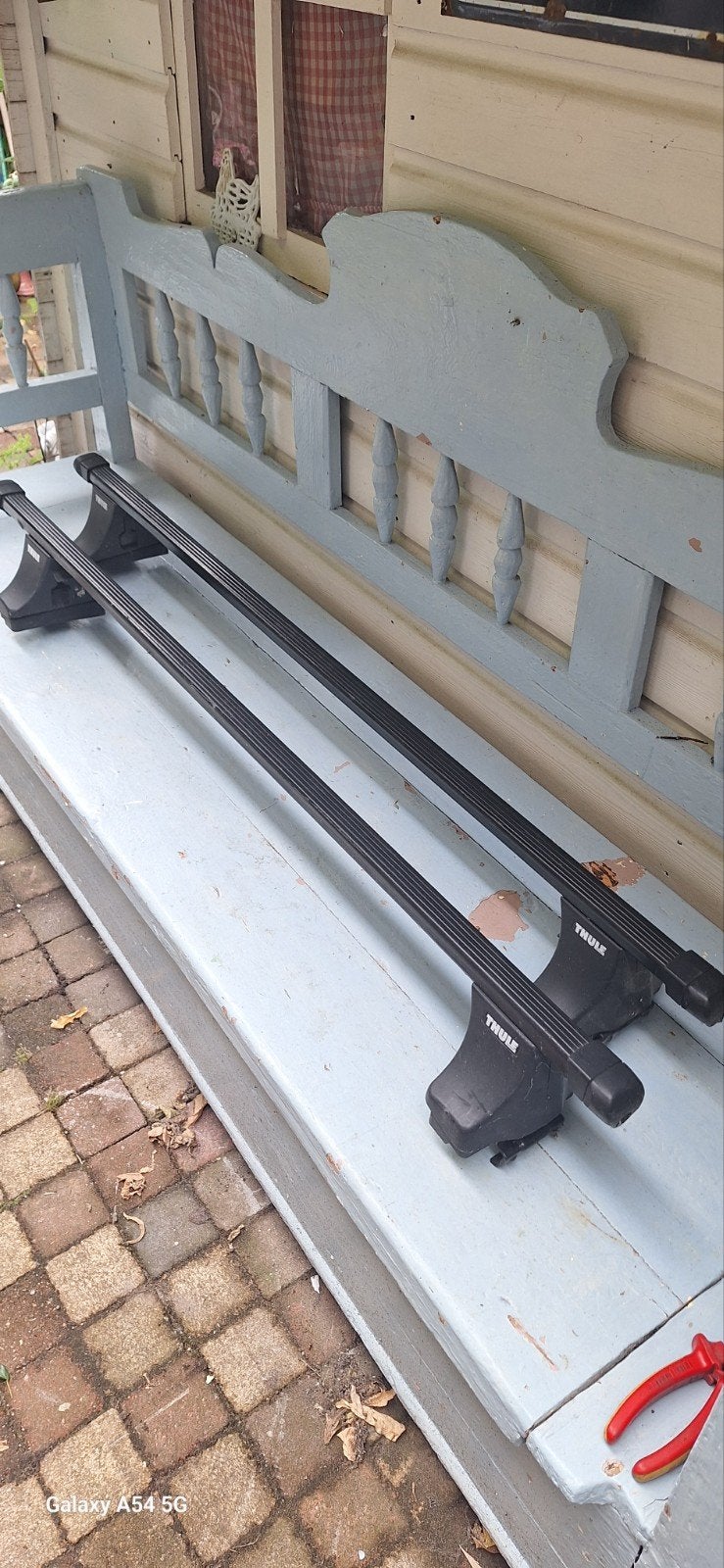 Thule dakdragers  toyota yaris 2005, Auto diversen, Ophalen, Gebruikt