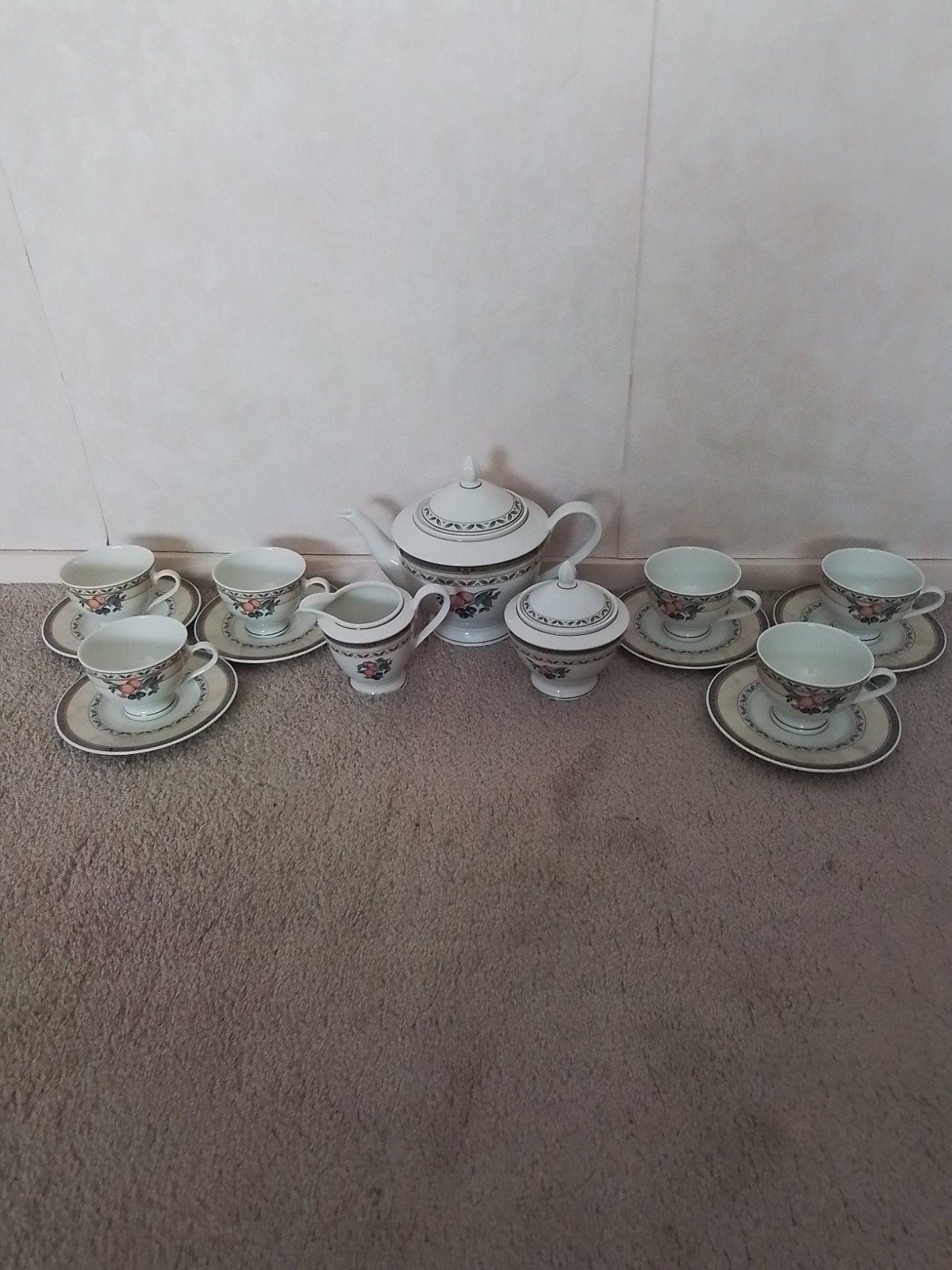 Prachtig HEINRICH WINTERLING thee-servies compleet als nieuw, Overige merken, Ophalen of Verzenden, Zo goed als nieuw, Overige stijlen