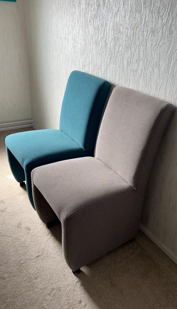 Eetkamerstoelen, Ophalen of Verzenden, Zo goed als nieuw, Minder dan 75 cm, 50 tot 75 cm