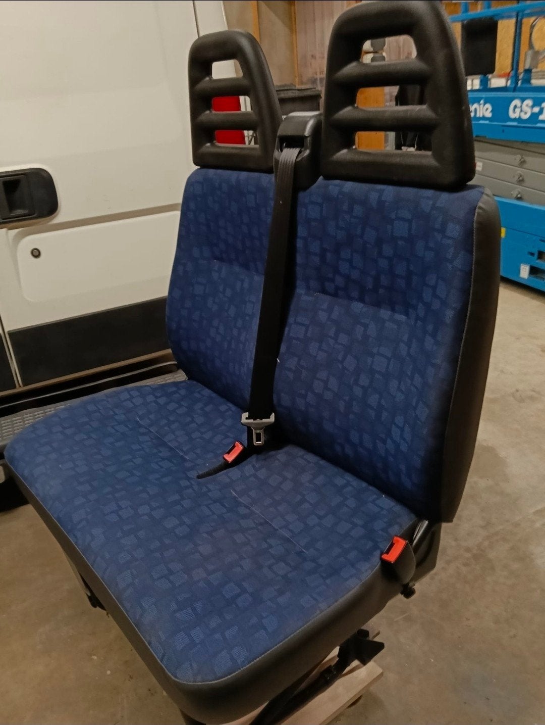 Dubbele bijrijdersstoel Iveco Daily III(2002-2006), Auto-onderdelen, Ophalen of Verzenden, Gebruikt
