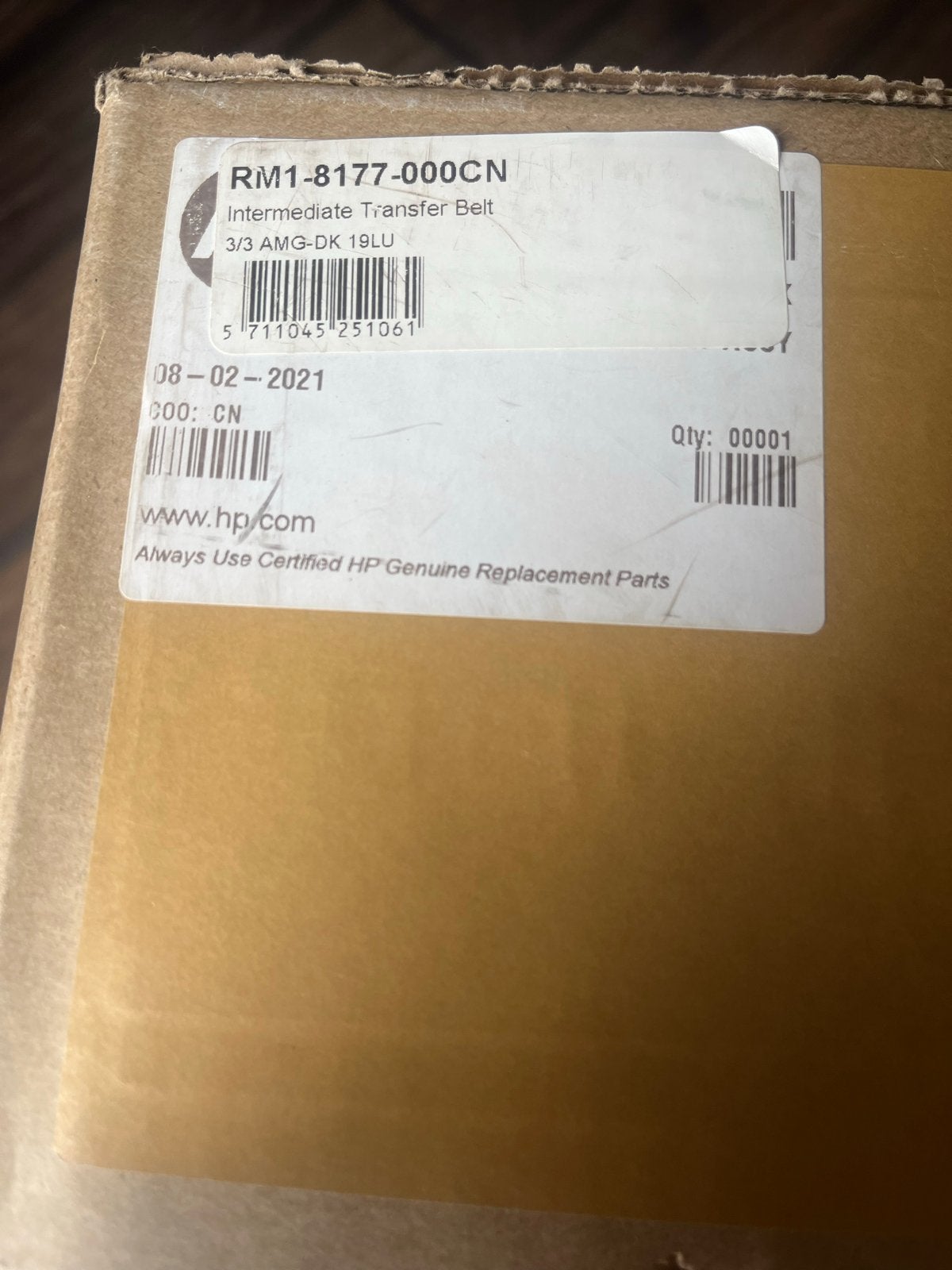 HP RM1-8177-000CN Intermediate Transfer Belt (ITB), Ophalen of Verzenden, Nieuw