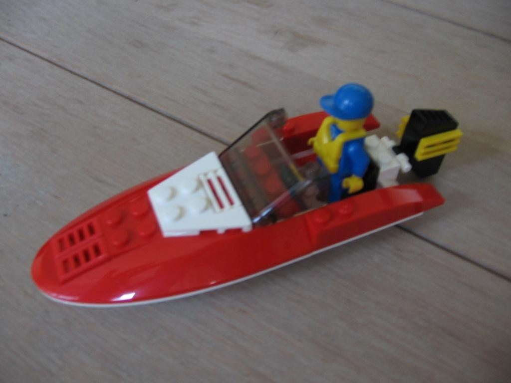 Lego city speedboot 4641., Ophalen, Zo goed als nieuw, Complete set, Lego