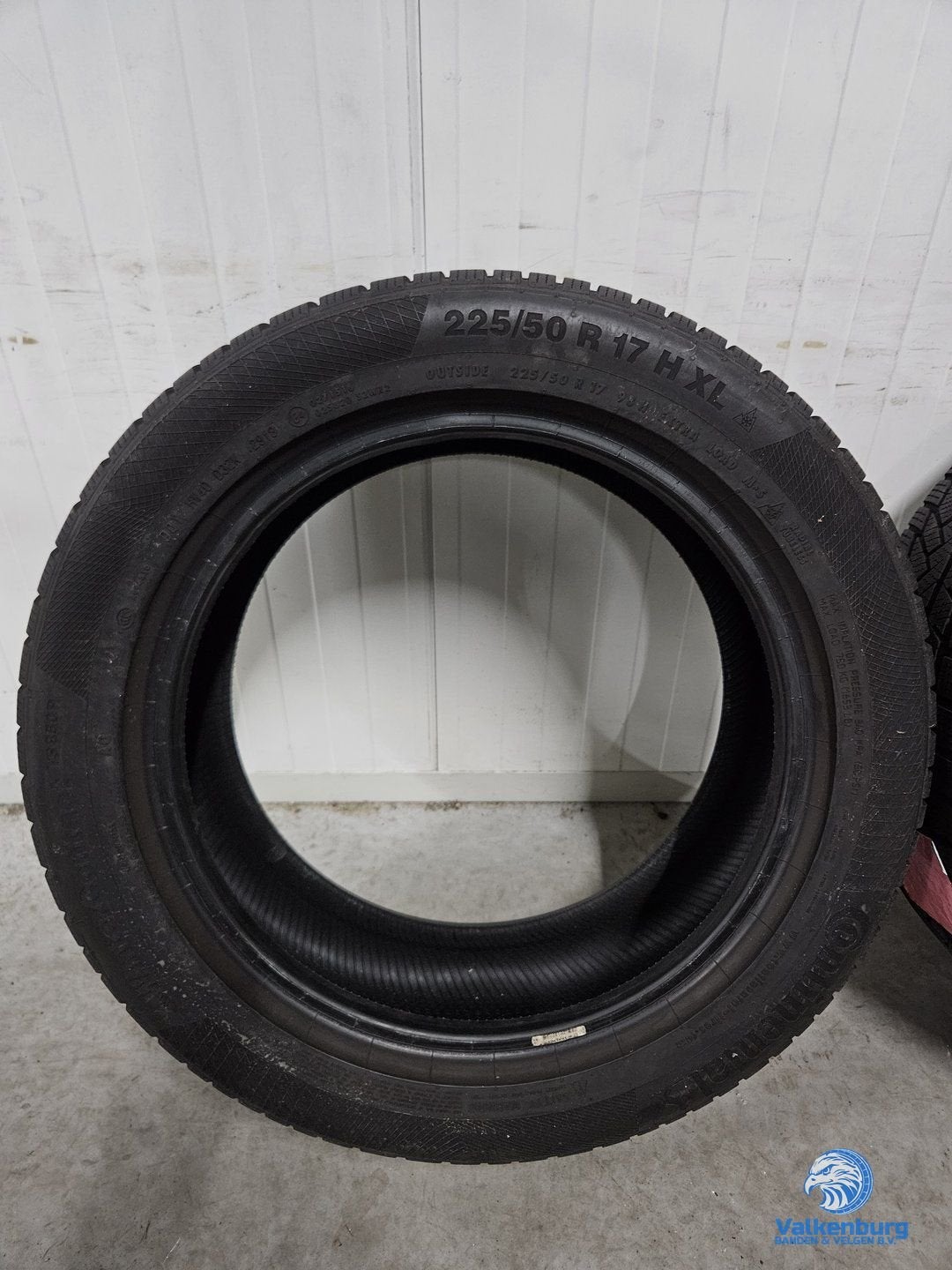 6-7mm! Winterbanden 225/50R17 Continental WinterContact TS85, Gebruikt, -, -, 17 inch