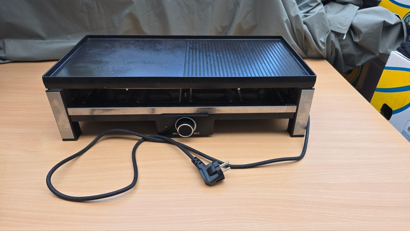 Royal van Kempen & Begeer Grillplaat/Raclette, Ophalen of Verzenden, Gebruikt, 8 personen of meer