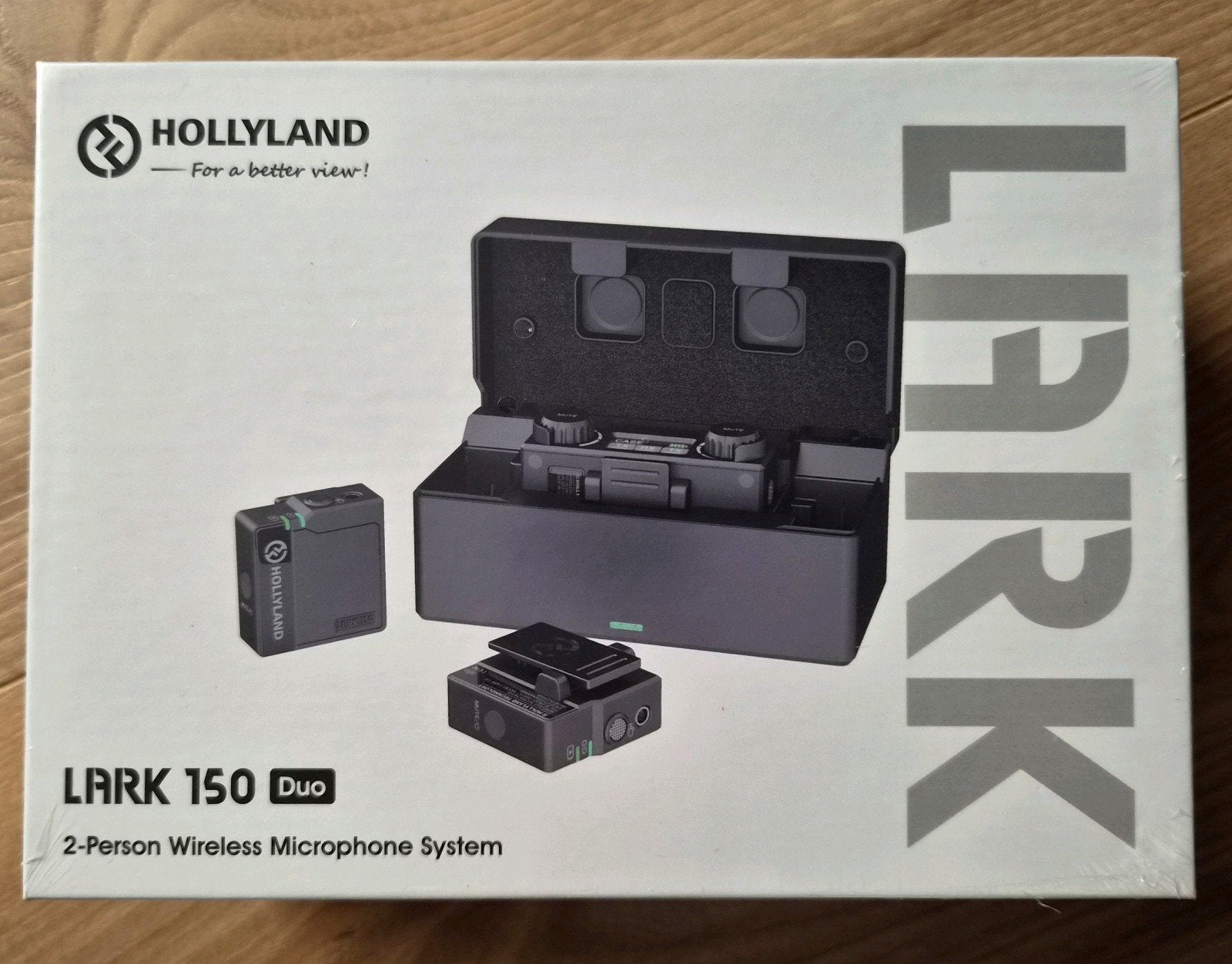 Hollyland LARK 150 Duo 2-persoons draadloos microfoonsysteem, Ophalen, Nieuw