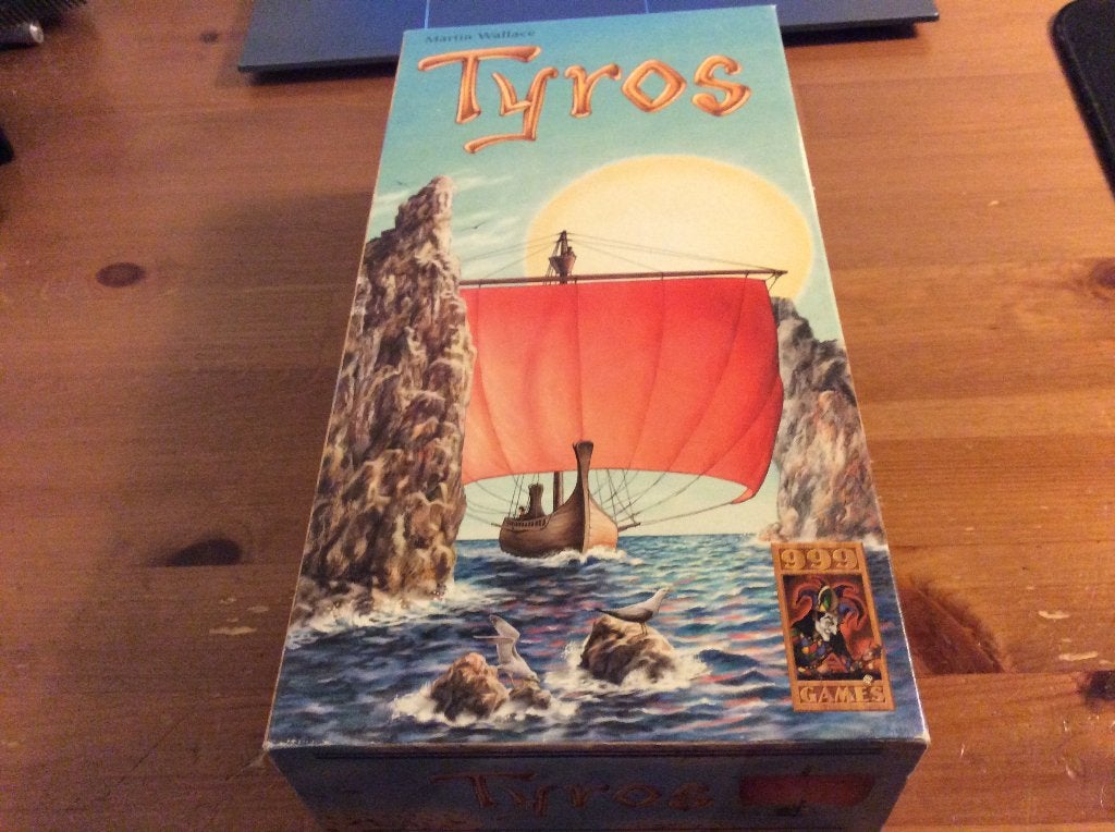 Tyros, bordspel van 999 games, Drie of vier spelers, Ophalen of Verzenden, 999Games