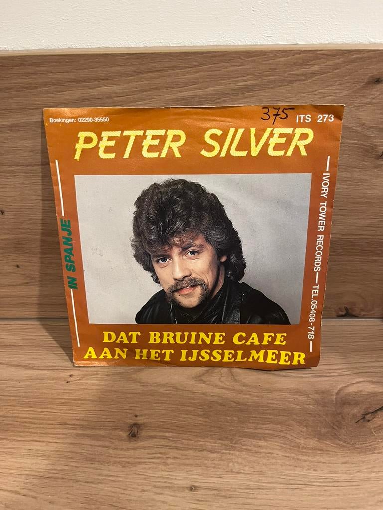 Peter Silver - dat bruine café, Ophalen of Verzenden, Zo goed als nieuw, Overige formaten, Levenslied of Smartlap