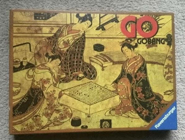 Spel Go + Gobang; Ravensburger, Hobby en Vrije tijd, Gezelschapsspellen | Bordspellen, Zo goed als nieuw, Ophalen of Verzenden