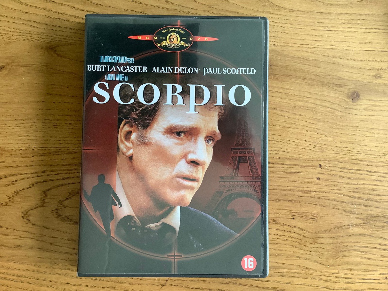 10). SCORPIO, Michael Winner, Alain Delon, Burt Lancaster., Cd's en Dvd's, Vanaf 16 jaar, 1980 tot heden, Ophalen of Verzenden