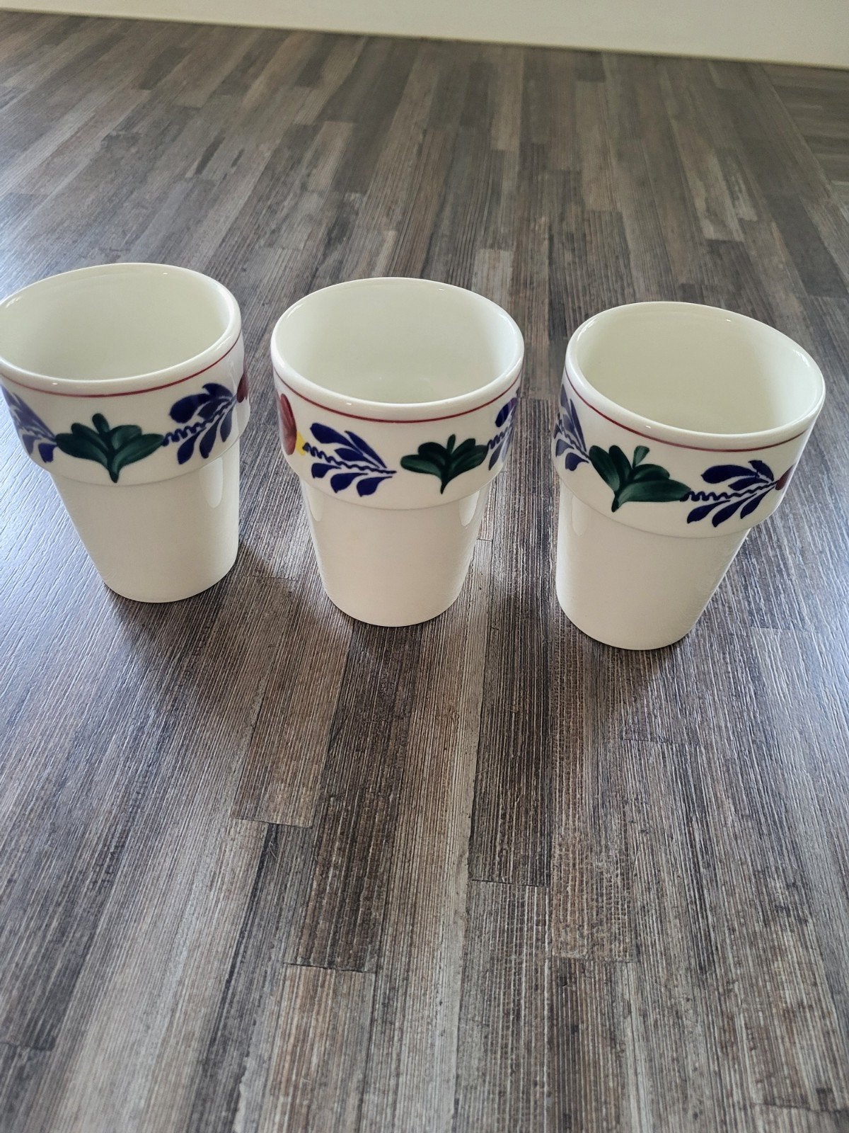 Boerenbont melkbeker (10cm) / prijs per stuk, Nieuw, Aardewerk, Landelijk/Boerenbont, Villeroy & Boch